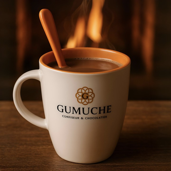 Mug et cuillère logo Gumuche