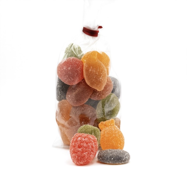 Pâtes de fruits en sachet