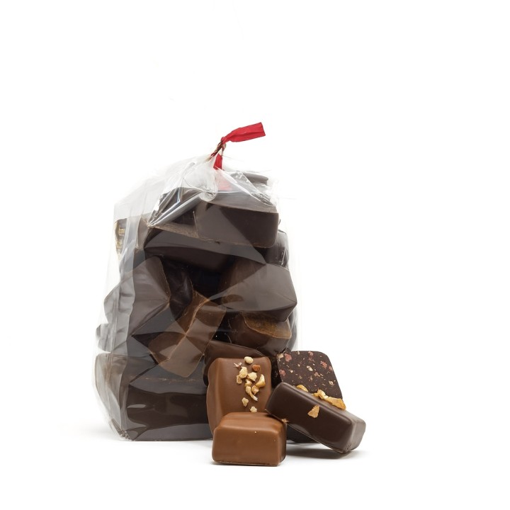 Assortiment de chocolats en sachet