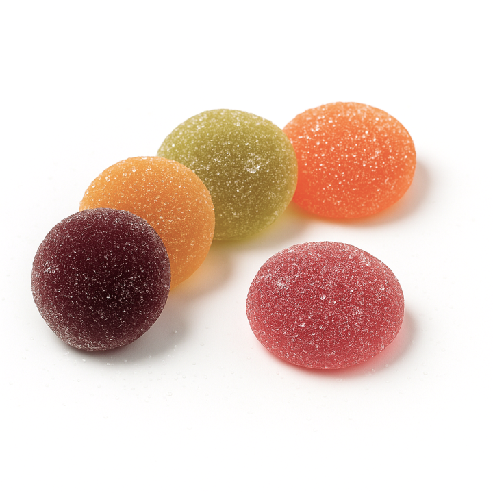 Pâtes de fruits rondes ( 18 ou 28) en boîte