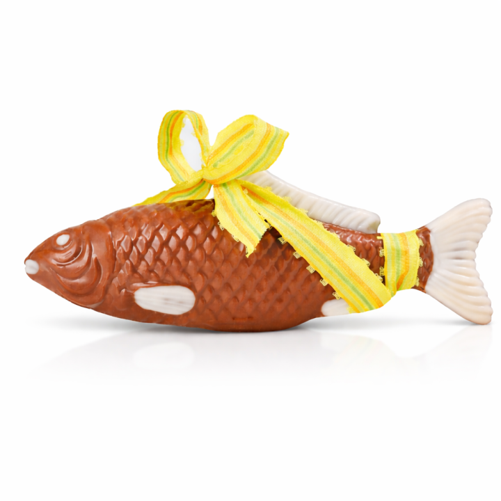 Poisson chocolat garni taille 2