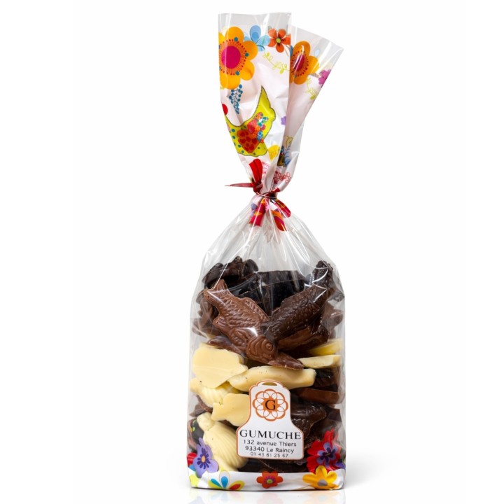 Friture de Pâques chocolat en sachet