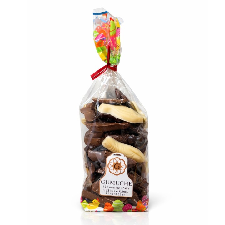 Friture de Pâques chocolat en sachet