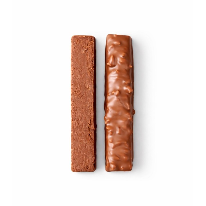 Duo de barres praliné