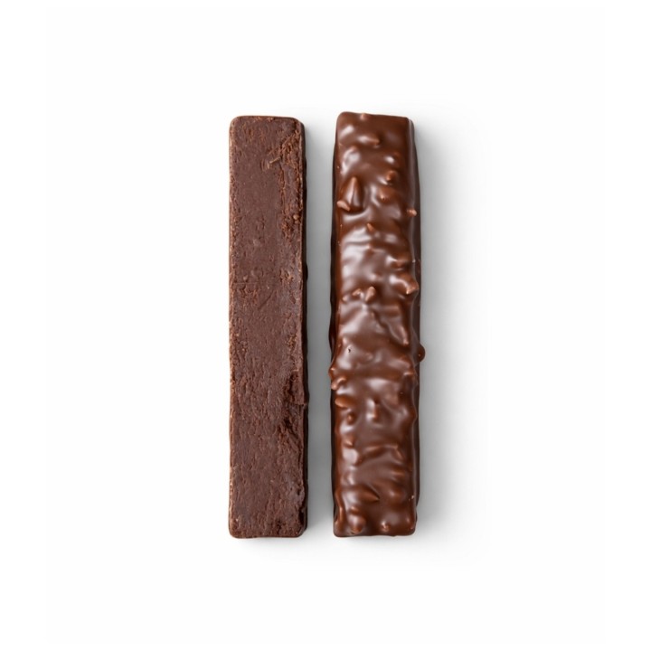 Duo de barres praliné