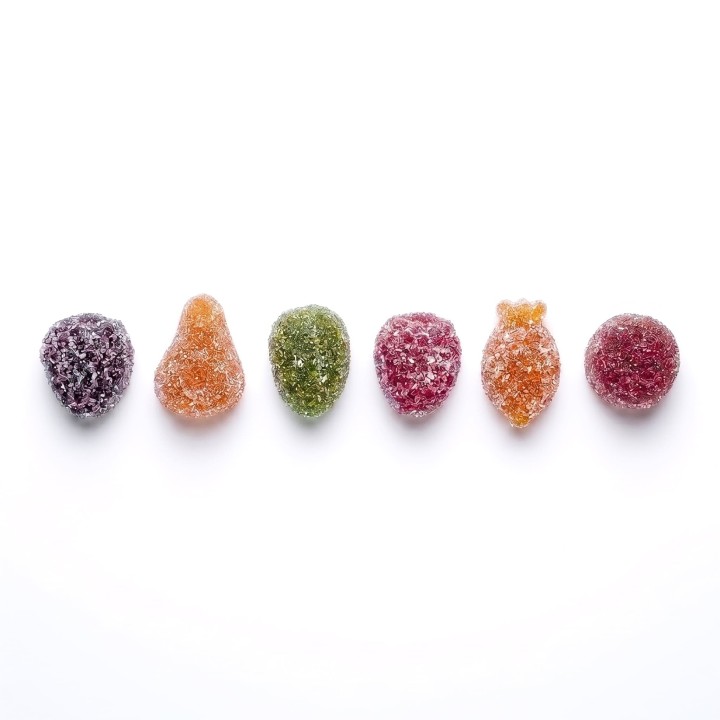 Pâtes de fruits en sachet