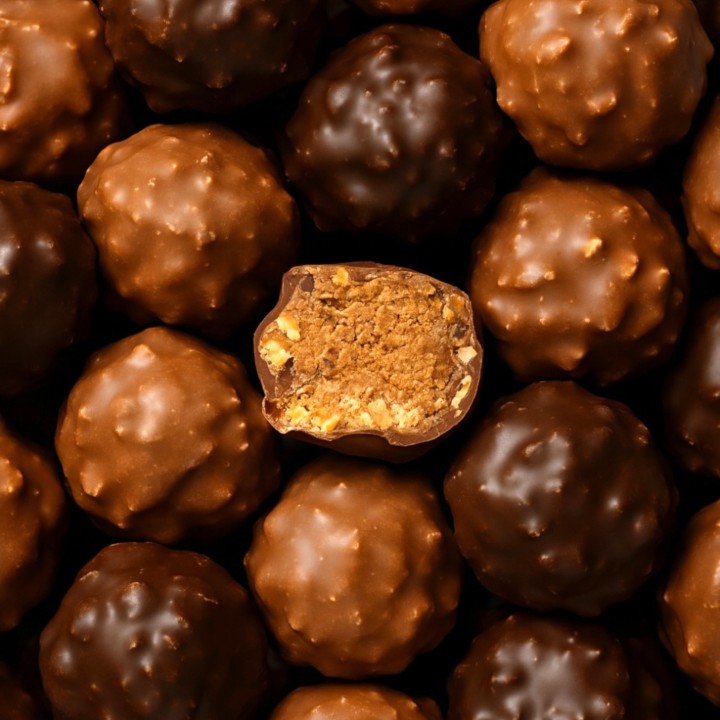 Rochers pralinés en sachet