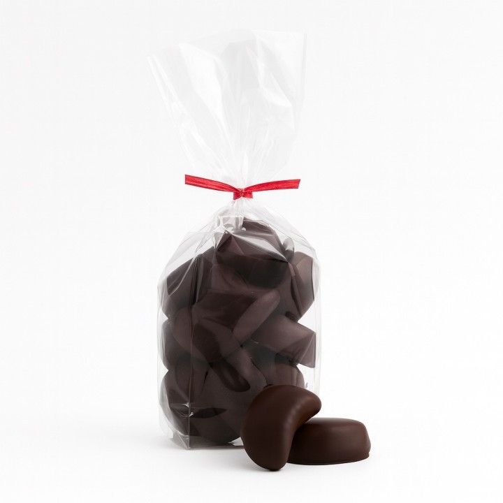 Tranche pâte de fruit orange en sachet